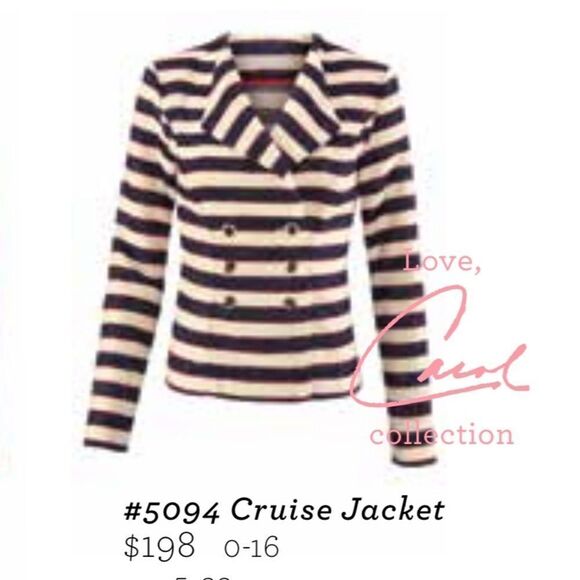 CABI Love Carol Collection #5094 Cruise Jacket - Size 2 - Picture 2 of 6